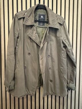 Rock & Republic Olive Green Military-Style Men’s Field Jacket
